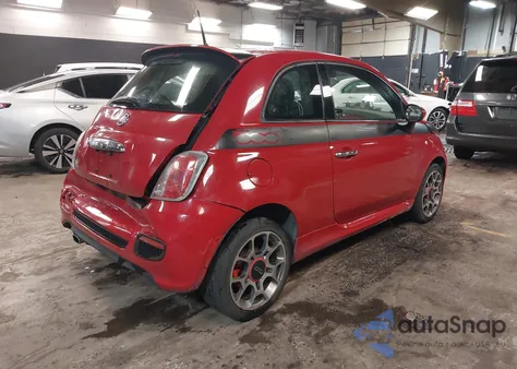 2015 Fiat 500 Sport from USA, damaged, VIN 3C3CFFBR4FT562221